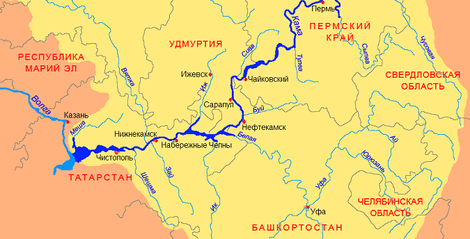 Левый приток реки кама. Река Кама на карте. Водные пути Волжского Камского бассейна. Схема реки Кама. Река Кама схема реки.