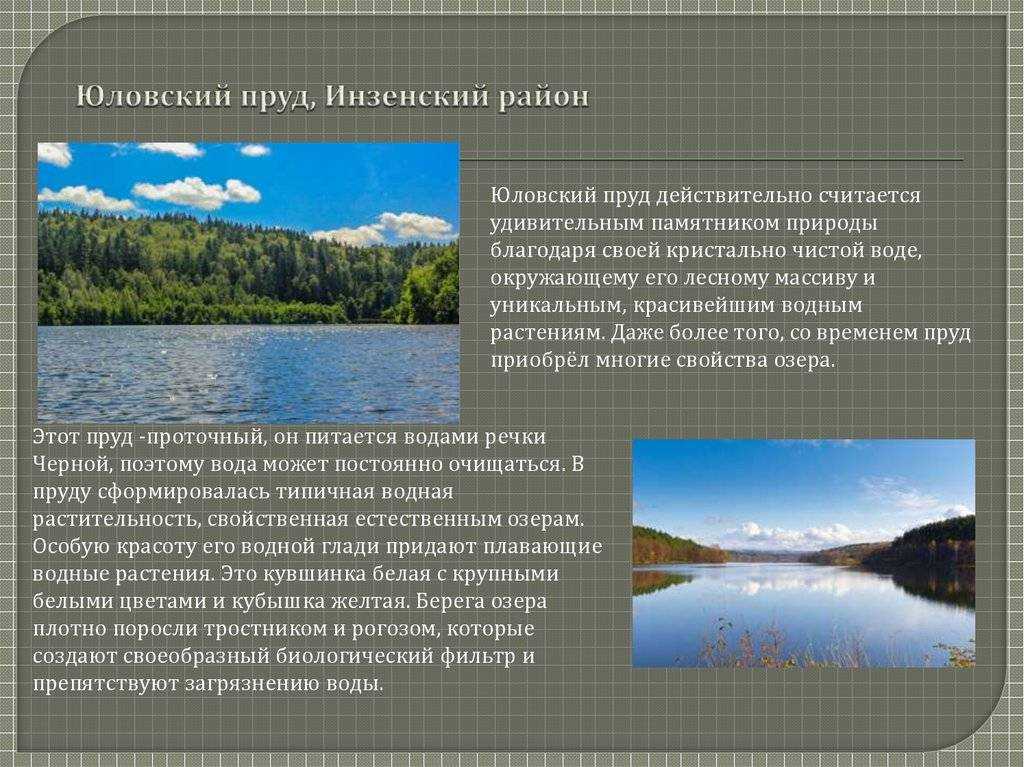 Водные богатства ульяновской области