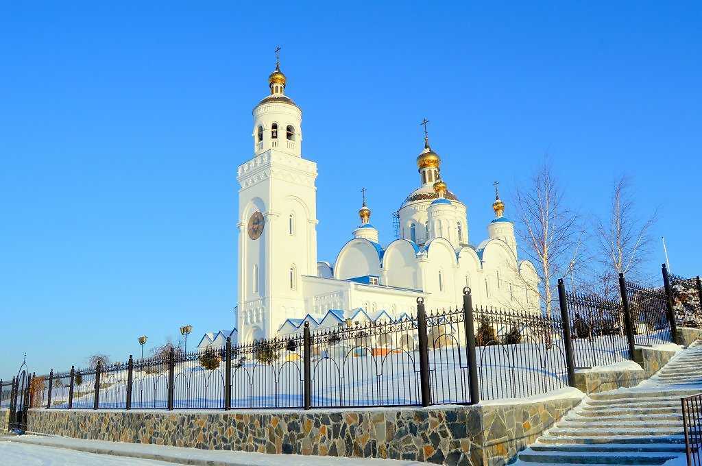 Чебаркуль. церковь спаса преображения.