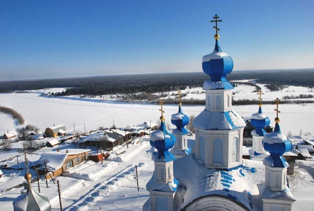 Соликамск Церковь зимой